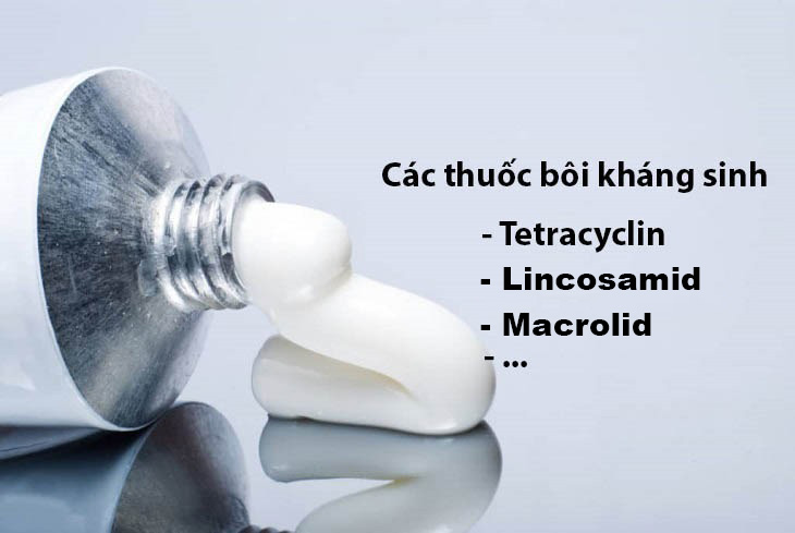 Thuốc bôi kháng sinh giúp tiêu diệt vi khuẩn và tránh nhiễm trùng hiệu quả