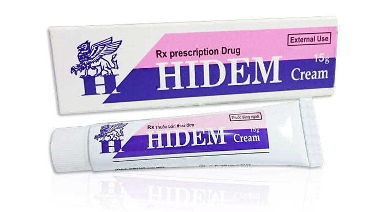 Thuốc bôi trị viêm da dị ứng Hidem cream