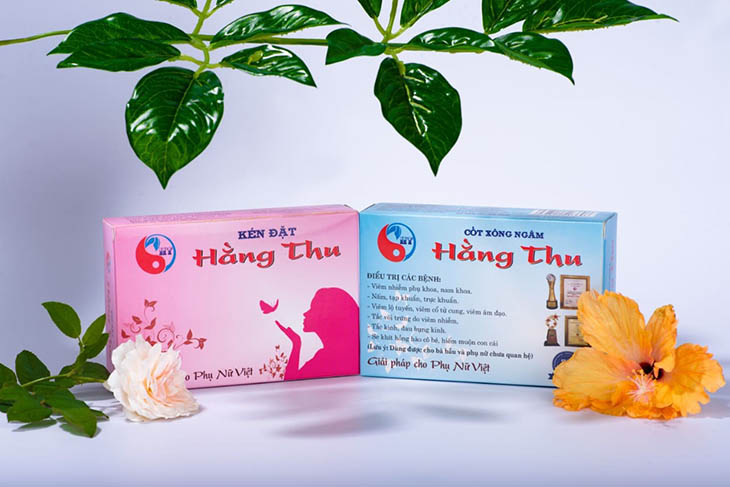 Viên đặc trị viêm lộ tuyến Hằng Thu có tác dụng tiêu viêm làm sạch vùng kín