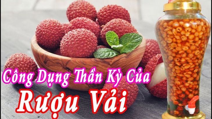 Chữa yếu sinh lý bằng quả vải bằng việc ngâm rượu