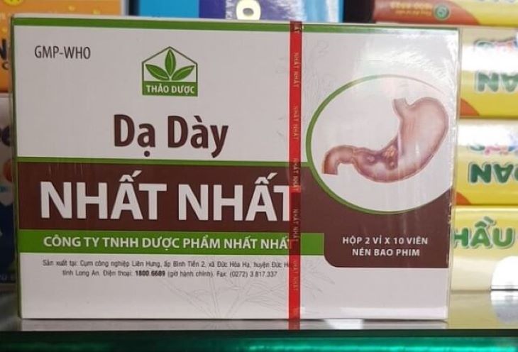 Thuốc dạ dày Nhất nhất chiết xuất từ các thảo dược tự nhiên