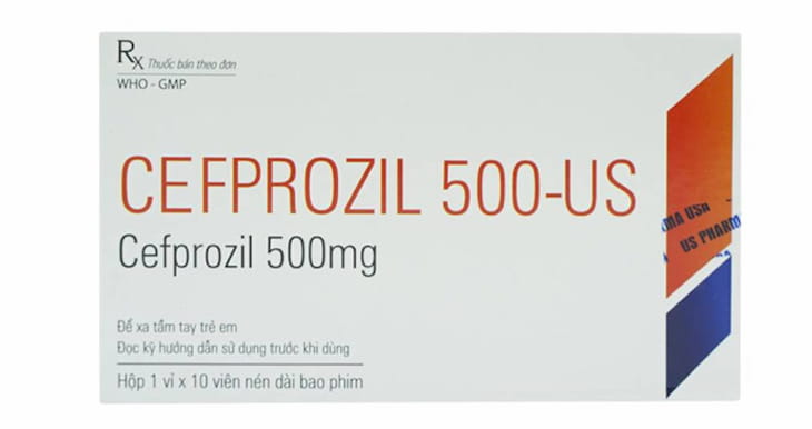 Cefrozil là loại kháng sinh chữa viêm amidan cho trẻ phổ biến