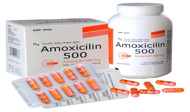 Kháng sinh chữa viêm amidan cho trẻ amoxicillin