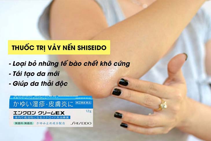 Tác dụng thuốc trị vảy nến Shiseido