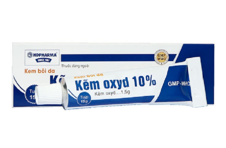 Kẽm Oxide 10% có khả năng làm dịu da với viêm da cơ địa ở mức độ nhẹ