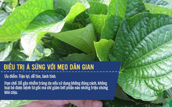 Điều trị á sừng với mẹo dân gian chỉ nên áp dụng với các trường hợp nhẹ và chỉ mang tính tạm thời