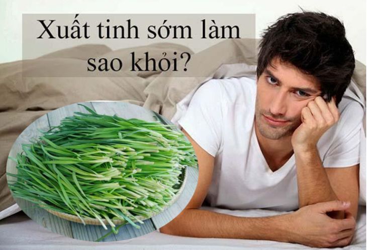 Chữa yếu sinh lý bằng lá hẹ ngâm rượu