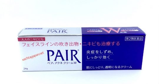 Kem trị mụn thâm của Nhật Pair Acne W Cream