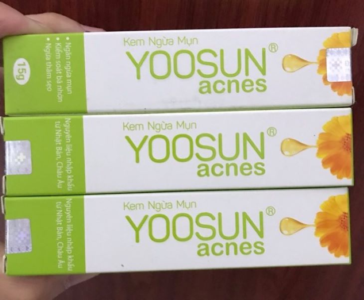 Kem trị mụn Yoosun Acnes