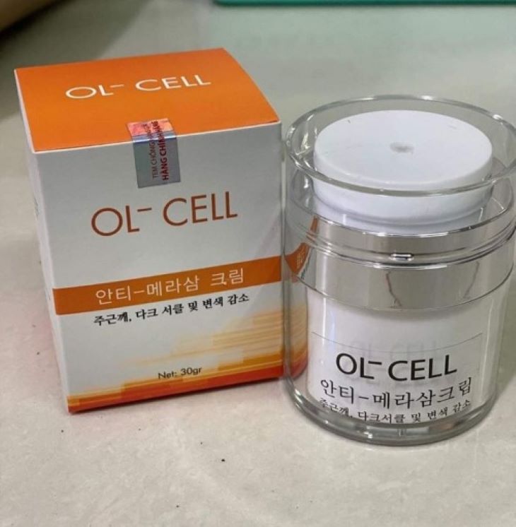 Sau khoảng 2 tháng sử dụng Ol Cell người bệnh sẽ thấy làn da đều màu, bớt thâm rõ rệt