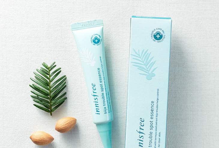 Kem trị mụn innisfree có thành phần từ thiên nhiên vừa lành tính vừa trị mụn tốt