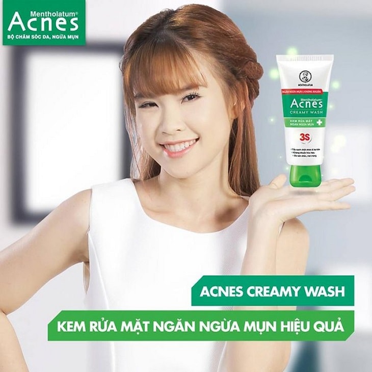 Acnes Creamy Wash dùng có được không?