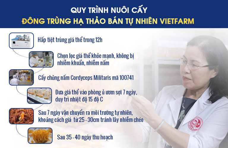 Quy trình nuôi cấy ĐTHT bán tự nhiên Vietfarm