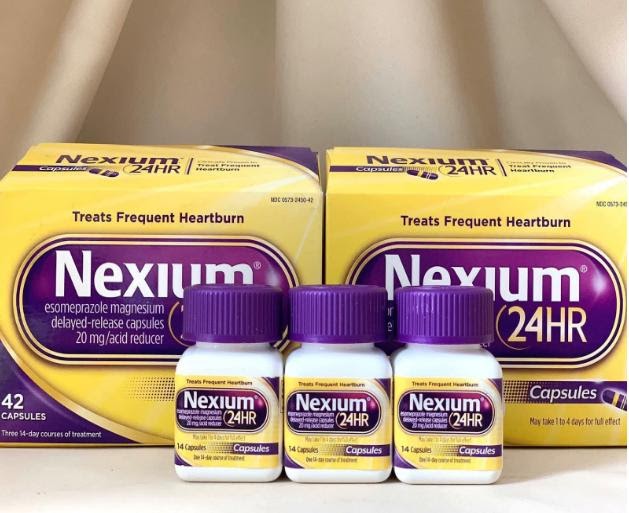 Nexium 24hr được dùng để đặc trị chứng trào ngược dạ dày - thực quản