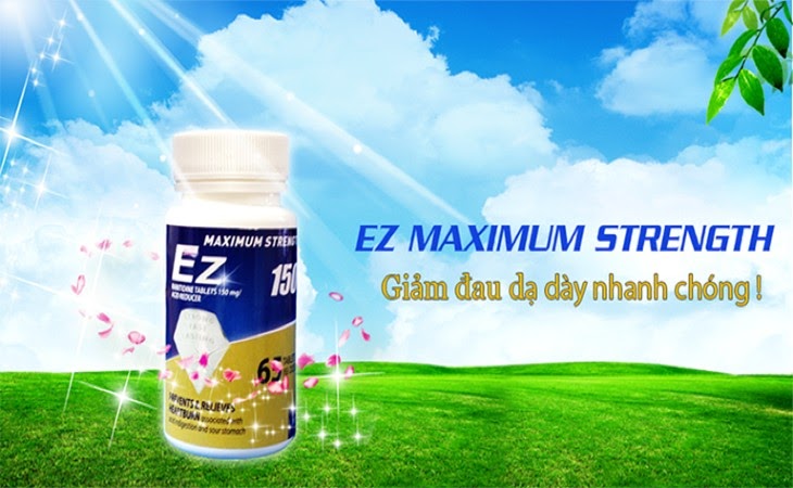 Ez Maximum Strength là một loại thuốc đặc trị trào ngược hiệu quả