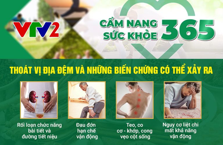 VTV2 rung hồi chuông cảnh báo biến chứng nguy hiểm thoát vị đĩa đệm