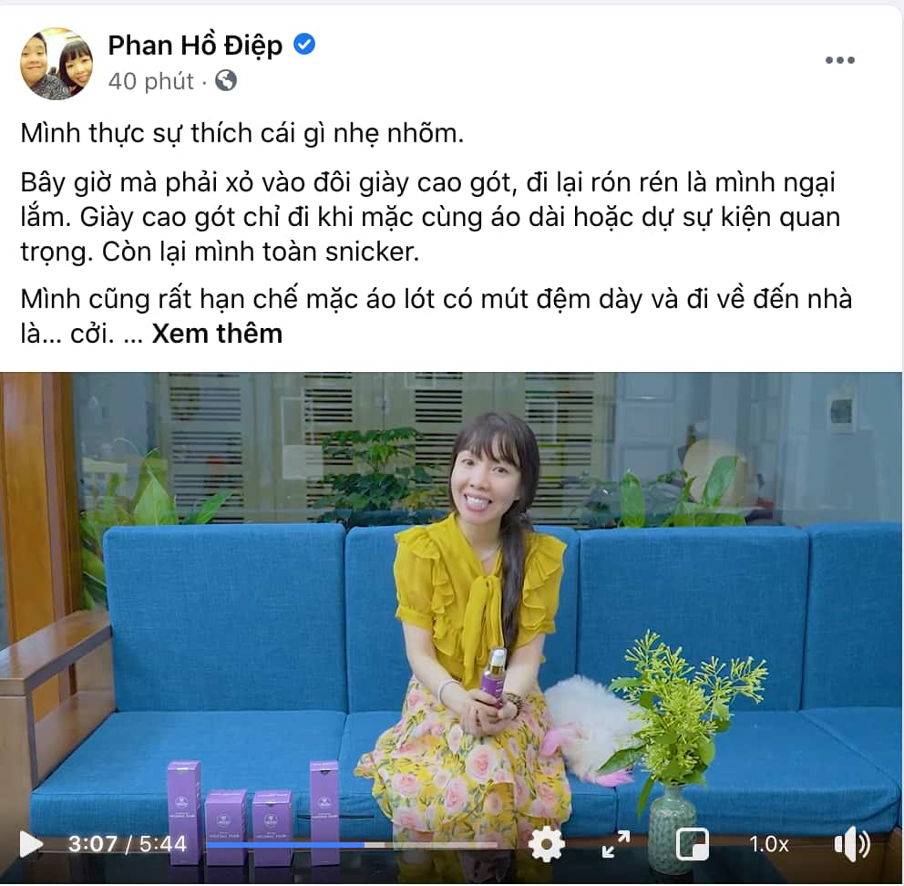 Mẹ "thần đồng" Đỗ Nhật Nam giới thiệu bộ sản phẩm Vương Phi