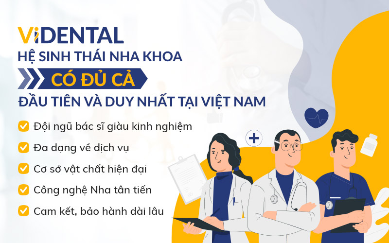 Lý do nên chọn Viện nghiên cứu và Ứng dụng công nghệ nha khoa Việt Nam Videnetal