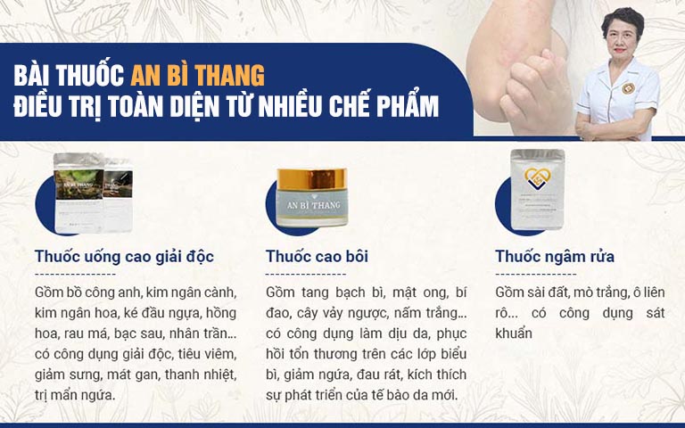 Công dụng 3 chế phẩm cấu thành An Bì Thang