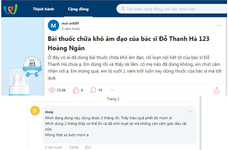 Có những topic nói về bài thuốc của bác sĩ Đỗ Thanh Hà