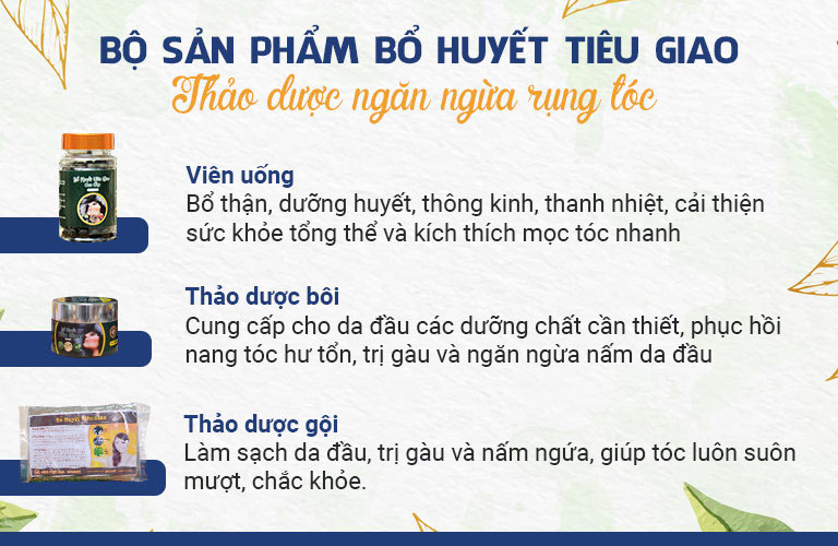 BSP Bổ Huyết Tiêu Giao và cơ chế tác động toàn diện “3 trong 1”