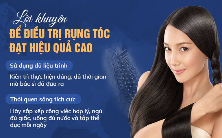 Những lưu ý khi khắc phục tình trạng rụng tóc tại nhà