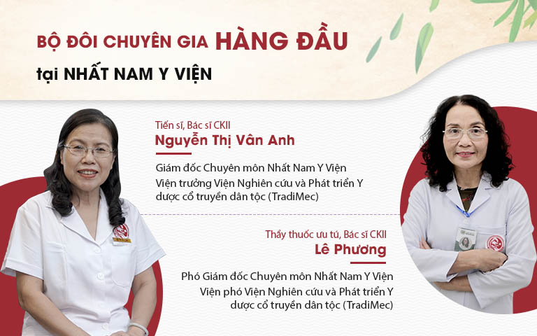 Bác sĩ Vân Anh và bác sĩ Lê Phương đi đầu trong đề tài nghiên cứu về Tiêu xoang linh dược thang