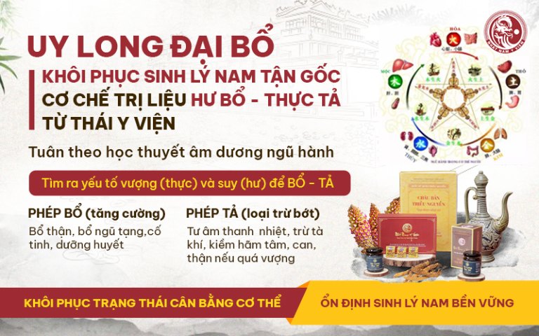 Cơ chế trị liệu Uy Long Đại Bổ