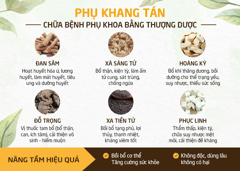 Bài thuốc chứa nhiều thành phần thảo dược quý trong cung đình