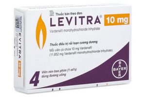 Levitra có thể tương tác với thuốc khác, hãy thận trọng